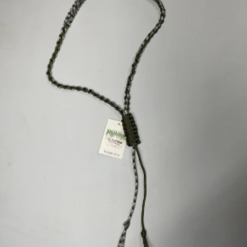 PARACORD: CALL LANYARD FOR BUCK, DUCK, OR GOOSE HOLDS 2 CALLS SIBERIAN CAMO & OL